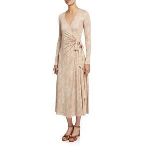 NWT RACHEL PALLY NEIMAN MARCUS HARLOW JERSEY MIDI WRAP DRESS S